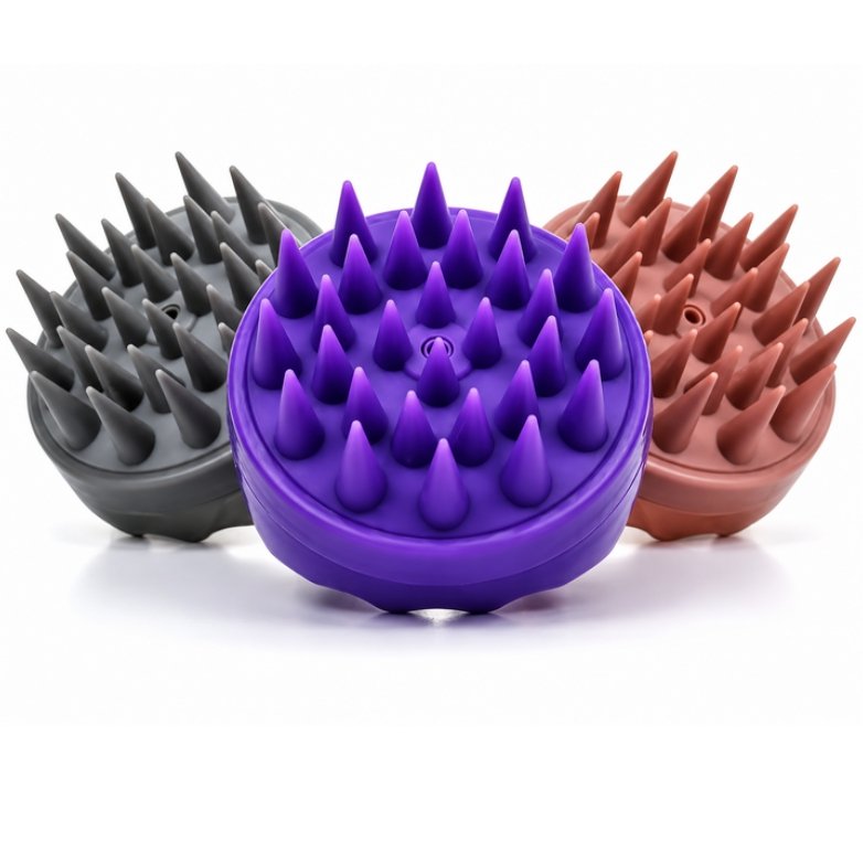 MADAK Silicone Scalp Scrubber — full colour range