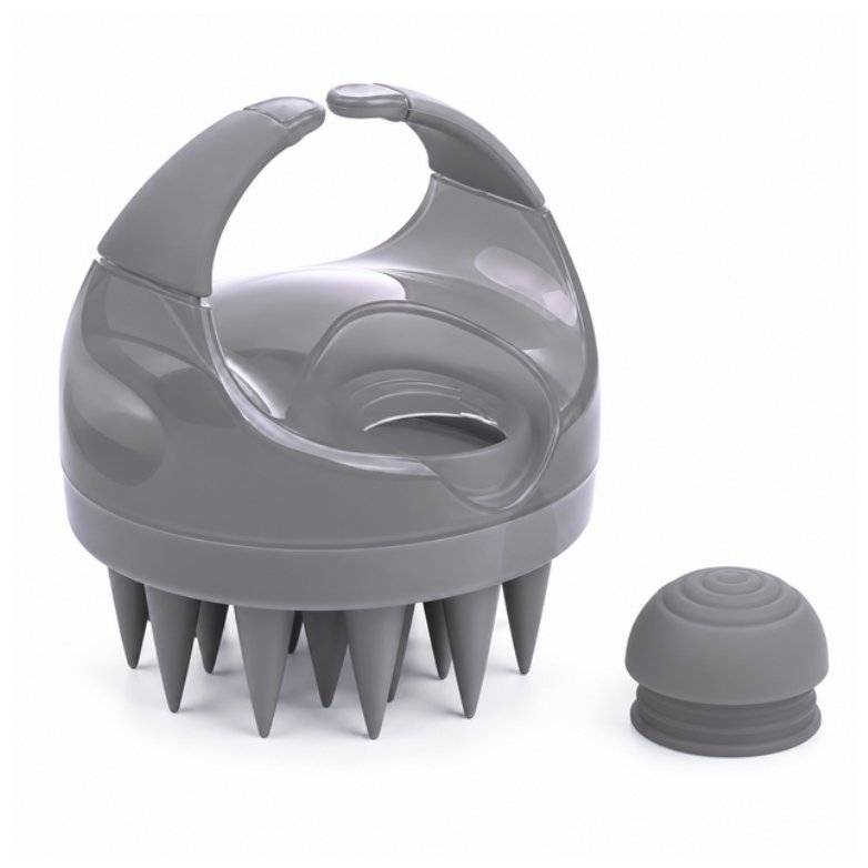 MADAK Silicone Scalp Scrubber in Grey